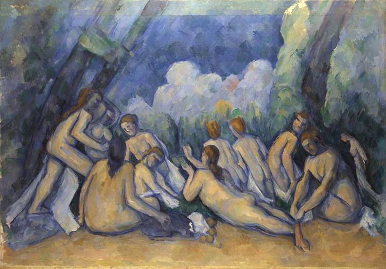 Paul Cezanne Les grandes baigneuses (Large Bathers) (mk09)